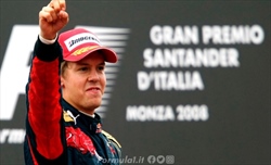 Vettel vince su Toro Rosso il GP d’Italia 2008