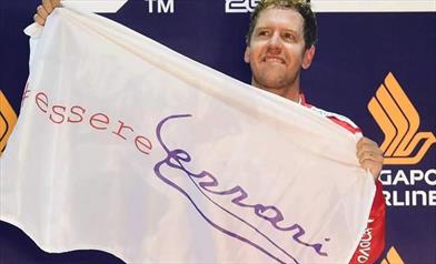 Vettel, datemi una macchina e vi solleverò la coppa - Vettel, datemi una macchina e vi solleverò la coppa