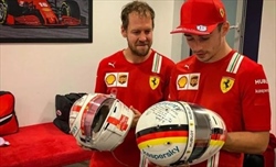 Vettel e quel messaggio a Leclerc: «Non sprecare il tuo talento»