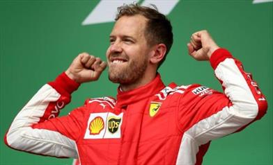 Vettel, grande vittoria, abbiamo scritto la storia della Ferrari - Vettel, grande vittoria, abbiamo scritto la storia della Ferrari