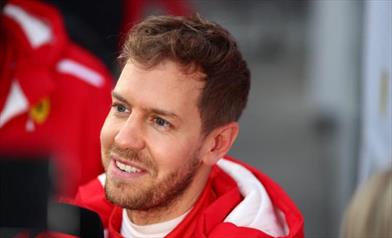 Vettel, la Ferrari c'è ma non si vede - Vettel, la Ferrari c'è ma non si vede