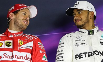 Vettel sorpreso dal passaggio di Hamilton in Ferrari: «Pensavo fosse una fake news»