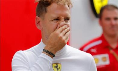 Vettel, giornata molto difficile ma domani e Domenica saremo forti - Vettel, tanti problemi oggi ma domani e Domenica saremo forti