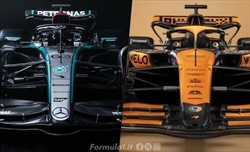 VIDEO - Mercedes e McLaren si dividono Silverstone per il filming day - VIDEO - Mercedes e McLaren si dividono Silverstone per il filming day