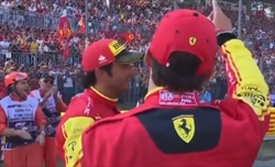 VIDEO - Monza - Verstappen fischiato da tifosi Ferrari, interviene Leclerc: il nobile gesto - VIDEO - Monza - Verstappen fischiato da tifosi Ferrari, interviene Leclerc: il nobile gesto