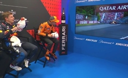 VIDEO - Norris schernisce Vettel nel retropodio del GP del Canada