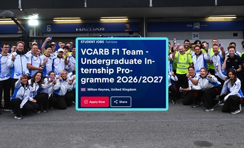 Vuoi lavorare in F1? La Racing Bulls cerca studenti per tirocinio - Vuoi lavorare in F1? La Racing Bulls cerca studenti per tirocinio