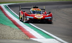 WEC Imola - Qualifica - Top 3 tutta Ferrari