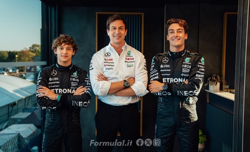 Wolff, se arriva Max, saluta Russell! - Wolff, se arriva Max, saluta Russell!