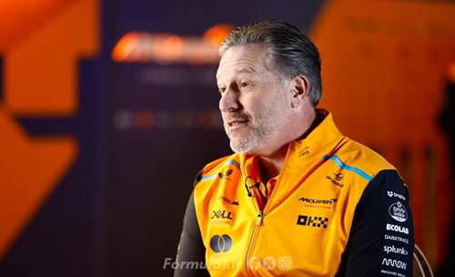 Zak Brown non sta tranquillo: «Un aggiornamento giusto e gli altri ci prendono» 